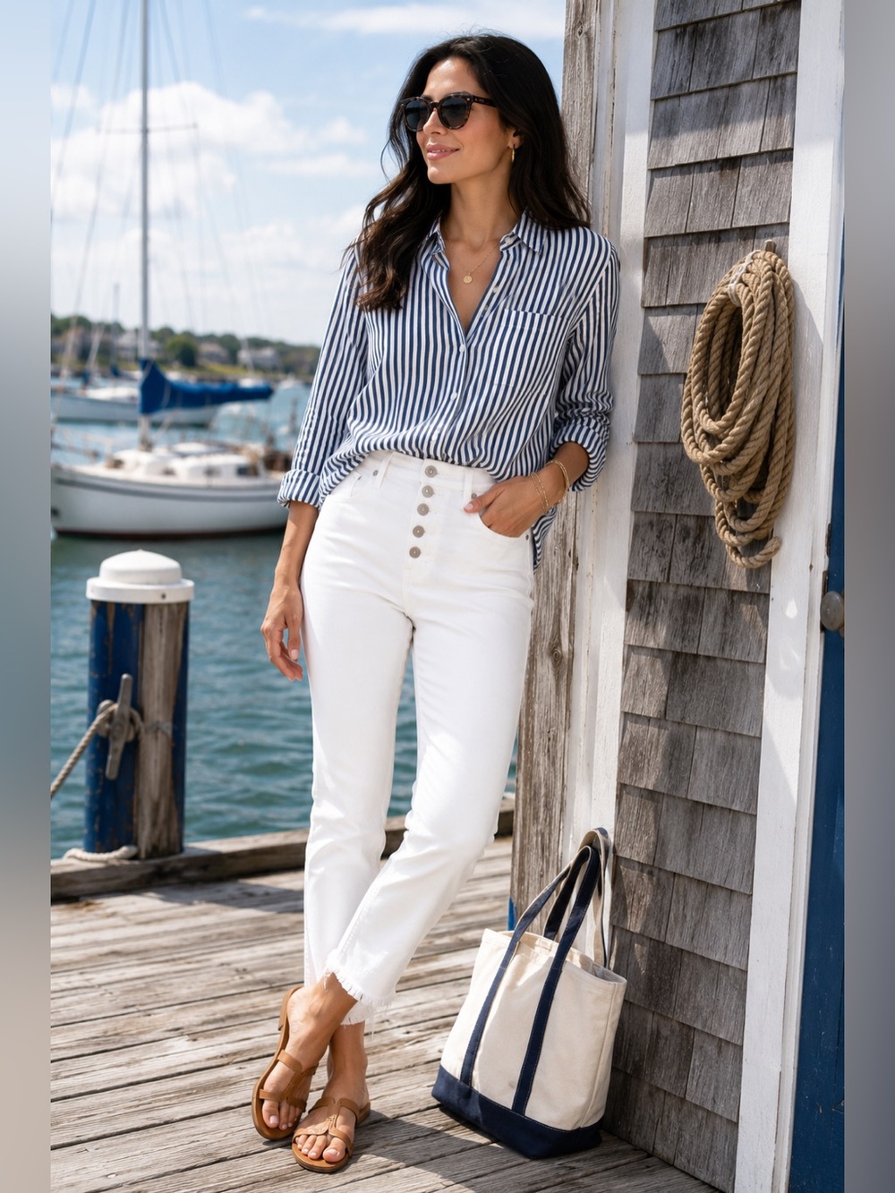Madewell 10” High Rise Skinny White Jeans 31 NWOT